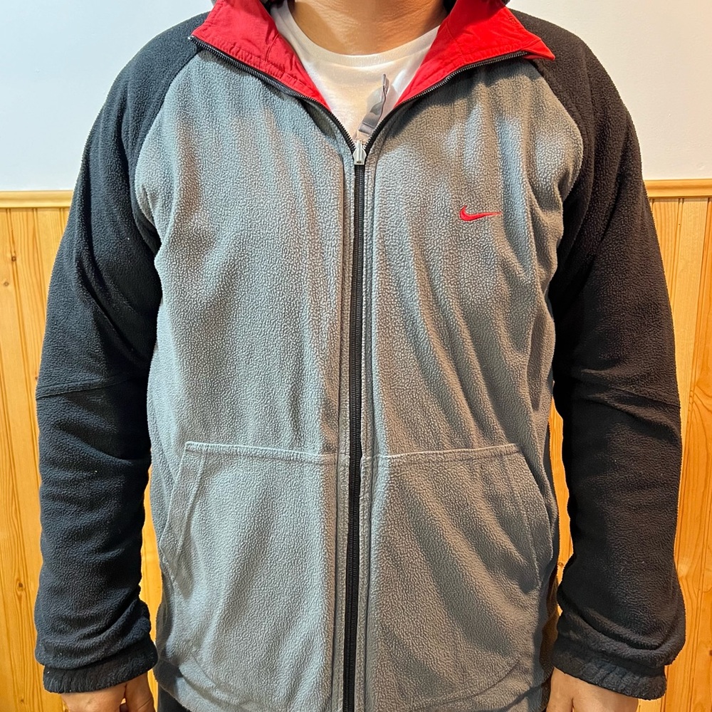 VINTAGE Nike reversible jacket Y2K size 18/20 - Picture 6 of 12